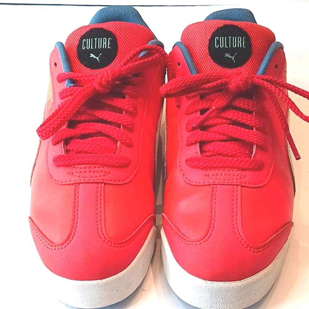 PUMA Roma Kid's Low Top Lace-Up Sneakers Size 5C